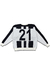 JUVENTUD CREMA/NEGRO - SWEATER OVERSIZE en internet