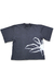 SPIDER GRIS - REMERA BOXY - comprar online