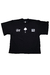 SUMMER HOUSE NEGRO - REMERA BOXY