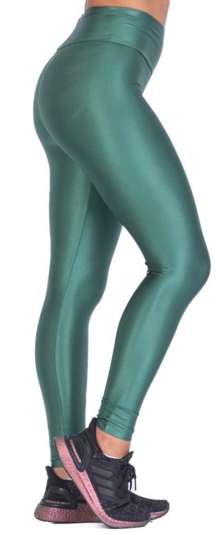CALZA LARGA MUJER DELUXE GLOW MENTA (A06565)