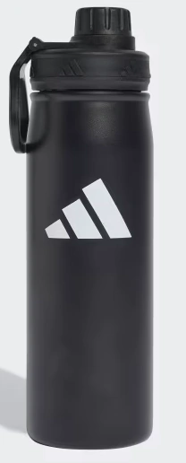 BOTELLA ENTRENAMIENTO DEPORTIVA METALICA TAPON A ROSCA 600 ML (A14337)
