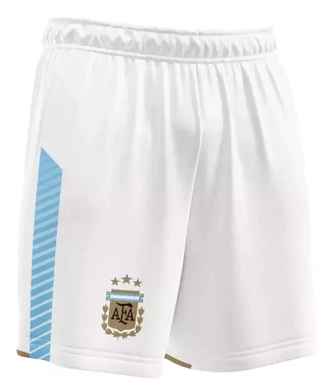 SHORT DEPORTIVO FUTBOL NIÑO CAMPEONES AFA (A10715)