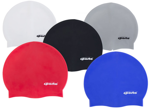 GORRO NATACION SILICONA ADULTO LISO (07065)