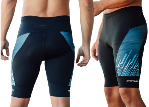 CALZA CICLISMO NEGRO SUBLIMADA (12997)