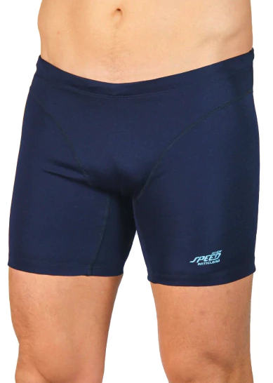CALZA CORTA LISA ANTICLORO COMPETICION MARINO (A10025)