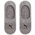 MEDIAS SOQUETES HOMBRE INVISIBLE X2 40-43 GRIS (02602)