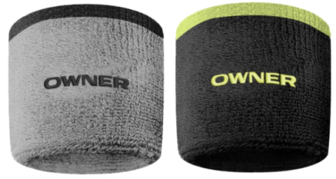 MUÑEQUERA TOALLA OWNER X2 BICOLOR (A10653)