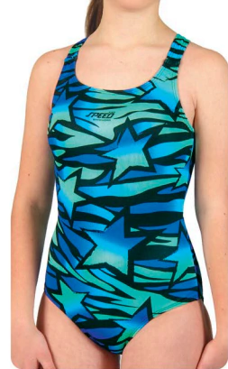 TRAJE DE BAÑO ESTAMPADO JUVENIL DE NENA KRISTA (A02343)