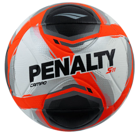 PELOTA FUTBOL N5 S11 R2 XXV BLANCO - PLATA - NARANJA (A12073)