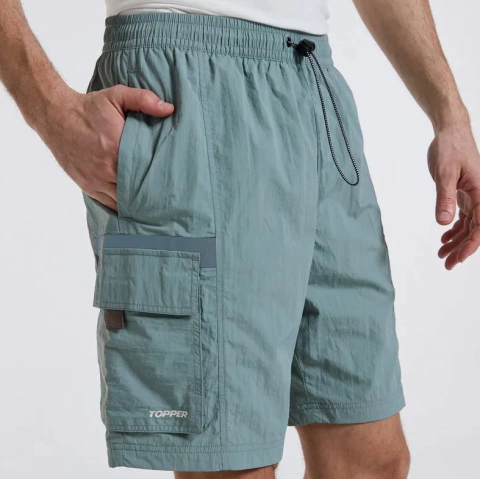 BERMUDA HOMBRE URBANA OUTDOOR CARGO VERDE (A12837)