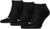 MEDIAS SOQUETES HOMBRE X 3 INVISIBLE SNEAKERS 40-43 NEGRO (04125)