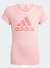 REMERA KIDS ALGODON M-C ESSENTIALS ROSA (12972)