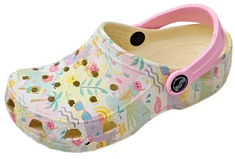 SEAWALK NIÑO SUECOS DE GOMA TRANSFER VERANO NATURAL (A09367)