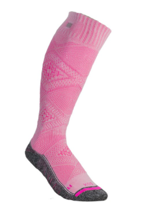 MEDIAS MEDIA CAÑA ALTA TECNOLOGICAS SKI SNOWBOARD PAR ROSA (11946)