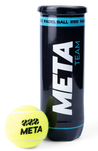 PELOTAS PADEL TUBO X 3 TEAM META (A10176)