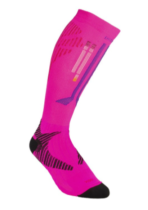 MEDIAS MEDIA DEPORTIVA COMPRESION GRADUADA PAR FUCSIA (11928)