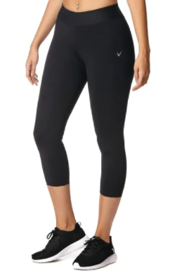 CALZA 3/4 MUJER LISA NEGRO (11408)