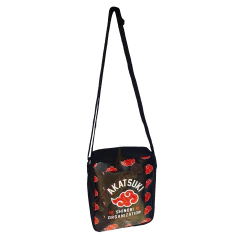 Morral Bandolera de Lona Akatsuki - Naruto - comprar online