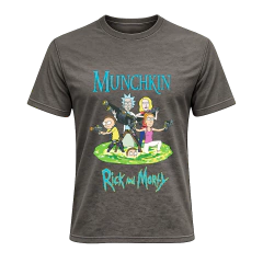 REMERA RICK AND MORTY UNISEX PORTAL PERSONAJES 96