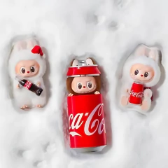 Labubu Muñeca Sorpresa Coca Cola 17cm Pop Mart Premium - tienda online