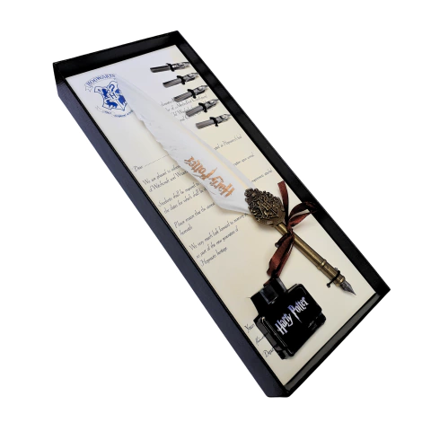 PLUMA BLANCA ESCRITURA EN CAJA - HARRY POTTER ACCESDEC07 - comprar online
