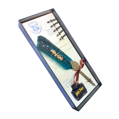PLUMA TURQUESA ESCRITURA ESCRITURA EN CAJA - HARRY POTTER ACCESDEC10 - comprar online