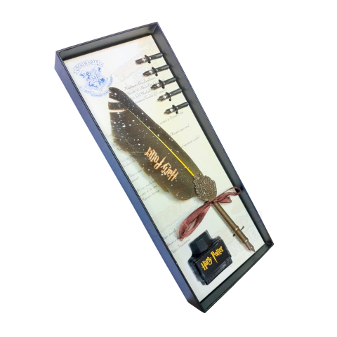 PLUMA AMARILLA ESCRITURA ESCRITURA EN CAJA - HARRY POTTER ACCESDEC11 - comprar online