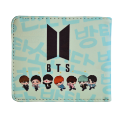 Billetera Cuero Ecológico Bts K-Pop Integrantes en internet