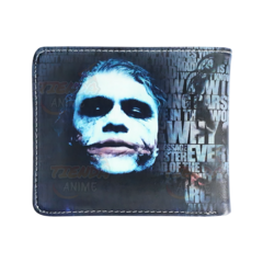 Billetera Cuero Ecológico El Joker Batman en internet