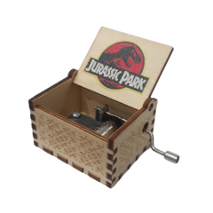 Cajita De Musica Caja A Manivela - JURASSIC PARK CAJA01 - Tienda Anime