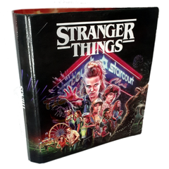 Carpeta Escolar Numero 3 Anillos X 40mm Stranger Things CAR01
