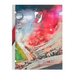 Carpeta Nº 3 Escolar 2 Tapas + Aros (50mm) - River Plate CAR109 - comprar online