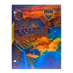 Carpeta Nº 3 Escolar 2 Tapas + Aros (50mm) - Boca Juniors CAR110 - comprar online