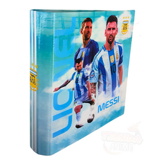 Carpeta Escolar Numero 3 Anillos X 40mm Messi Argentina - comprar online