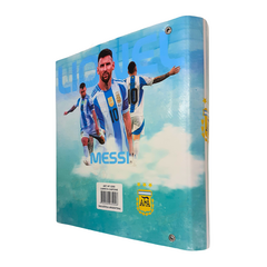 Carpeta Escolar Numero 3 Anillos X 40mm Messi Argentina - Tienda Anime