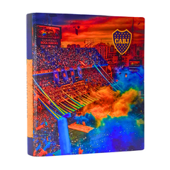 Carpeta Escolar Numero 3 Anillos X 40mm Boca Juniors CAR24 en internet