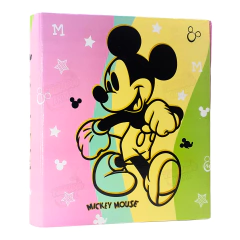 Carpeta Escolar Numero 3 Anillos X 40mm Mickey Mouse en internet