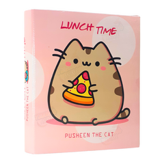 Carpeta Escolar Numero 3 Anillos X 40mm Gatito Kawaii en internet