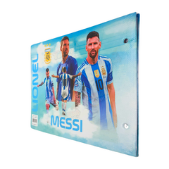 Carpeta Escolar Numero 5 Dibujo + 2 Anillos - Messi Argentina CAR410 en internet