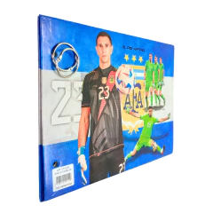 Carpeta Escolar Numero 5 Dibujo + 2 Anillos - Dibu Martinez CAR413 - comprar online