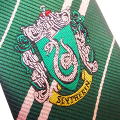 Corbata Slytherin Cosplay - Harry Potter en internet