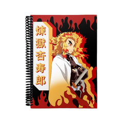 Cuaderno Libreta Anotador A5 - Kyojuro Rengoku (Demon Slayer) CUA03