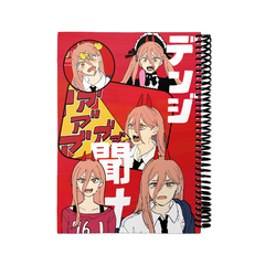 CUADERNO UNIVERSITARIO A4 - CHAINSAW MAN CUAA410 en internet
