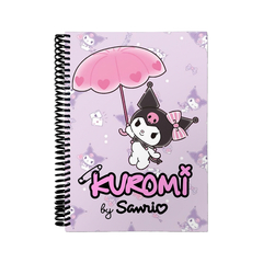 Cuaderno Libreta Anotador A5 - Kuromi Paraguas CUA109