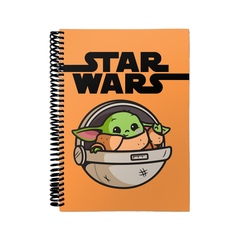 Cuaderno Libreta Anotador A5 - Star Wars (Baby Yoda) CUA113