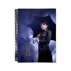 Libreta Anotador A6 Lisa - Merlina Addams LIB12