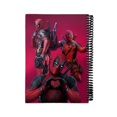 CUADERNO LIBRETA ANOTADOR A5 - DEADPOOL CUA125 en internet