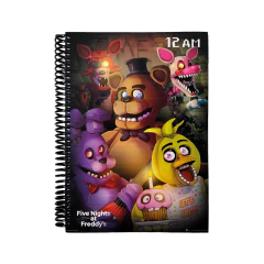 CUADERNO LIBRETA ANOTADOR A5 - FIVE NIGHTS AT FREDDYS CUA135 - comprar online