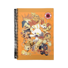 CUADERNO LIBRETA ANOTADOR A5 - POKEMON TODOS FUEGO CUA141 - comprar online