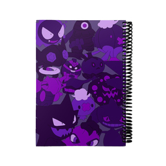 CUADERNO LIBRETA ANOTADOR A5 - POKEMON Gengar VIOLETA CUA142 en internet